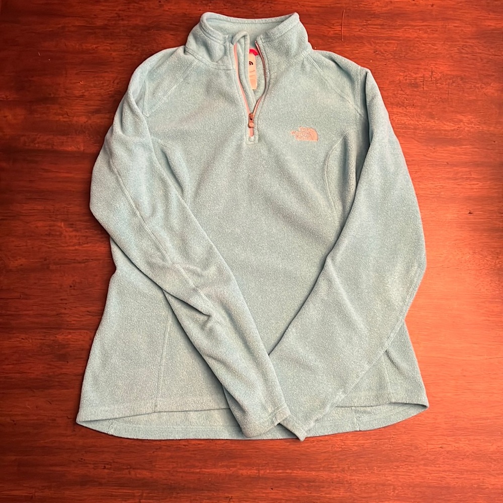 The North Face fleece half zip